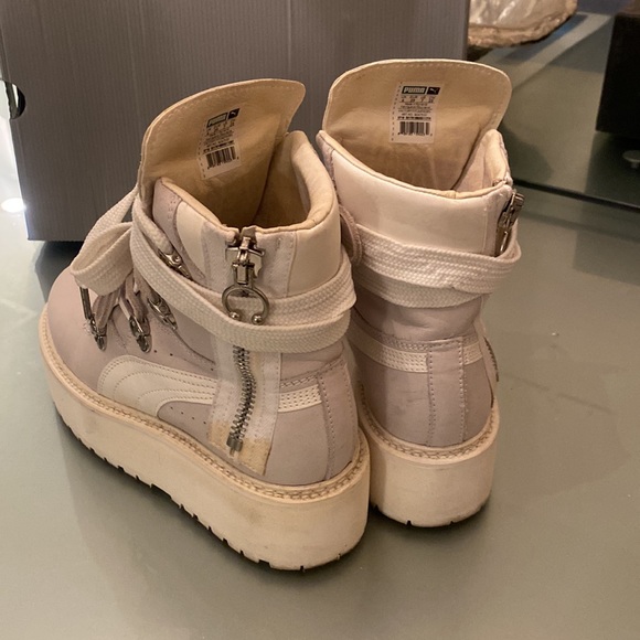 PUMA X FENTY by RIHANNA - platform high tops from her premiere collection Sz.7 - Picture 9 of 12